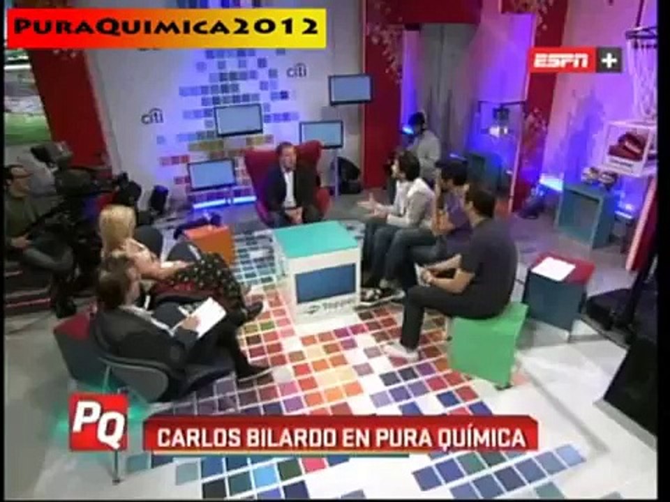 Carlos Bilardo en Pura Quimica