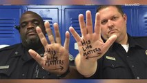 Texas police officers' 'Lives Matter' message goes viral