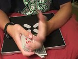 Four Aces card trick - performance and tutorial