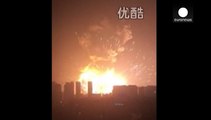 انفجار مهیب در شهر تیانجین چین