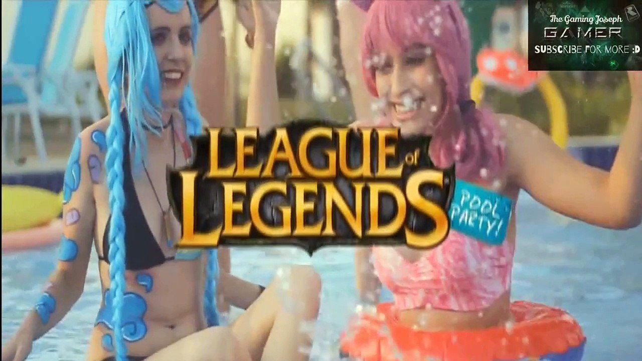 -POOL PARTY- League Of Legends- Cosplay !!
