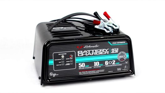 SE50 - 50 Amp Fully Automatic Schumacher Battery Charger - video