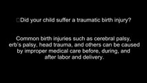 Birth Injuries | Birth Trauma | Birth Defects - Video