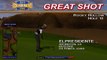 Golden Tee Great Shot on Rocky Hollow!