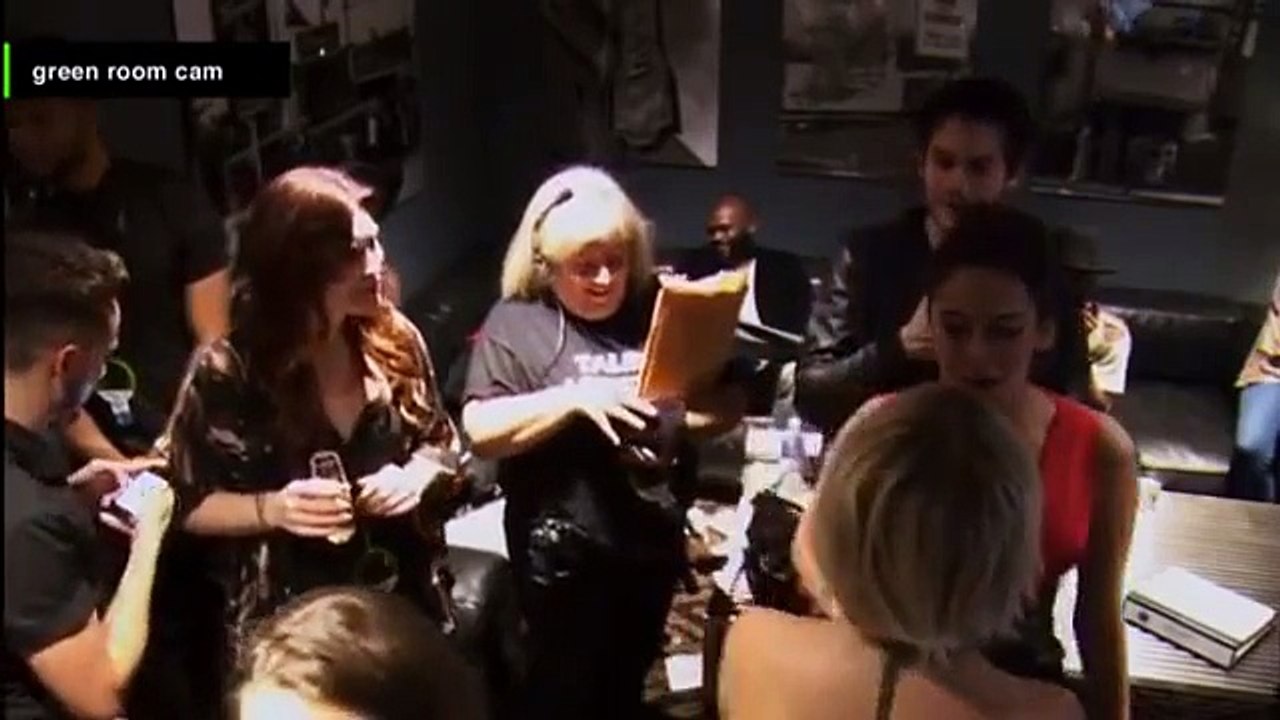 Dylan O´Brien, Nina Dobrev, Julianne Hough and Demi Lovato at the MTV Video Music Awards 2014