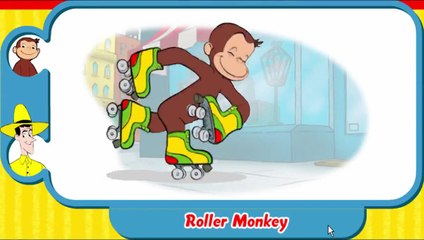 Curious George Roller Monkey Cartoon Animation PBS Kids Game Play Walkthrough