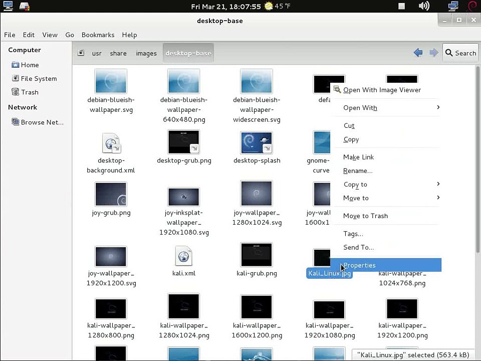 Kali Linux - How to Change Login Screen Wallpaper