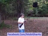 Do not try this at Home....this Guy almost blows himself up with a Homemade Shotgun Shell_