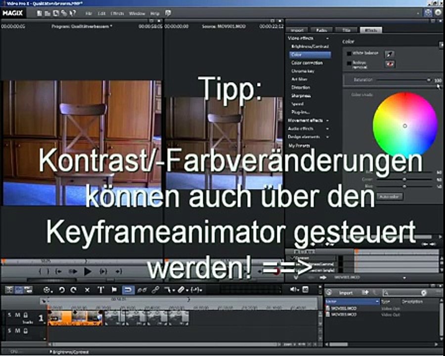 Videoqualität verbessern - MAGIX Video deluxe Tutorial