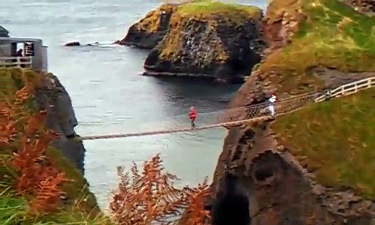 Northern Ireland: Carrick-a-Rede Rope Bridge. Video: Ursula Maxwell-Lewis