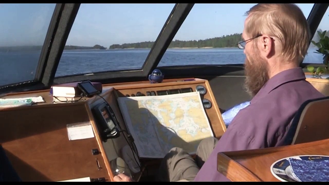 Mamk proudly presents Jorma Ponkala's solar boat Shalom