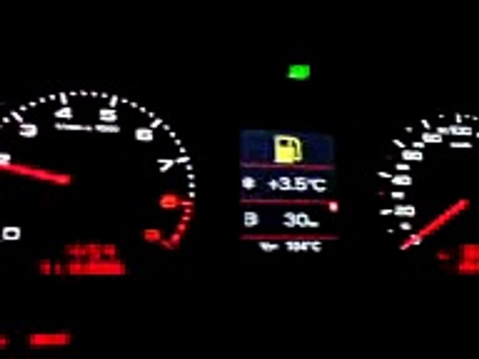 RS4 B7 0-220km/h in Kuwait