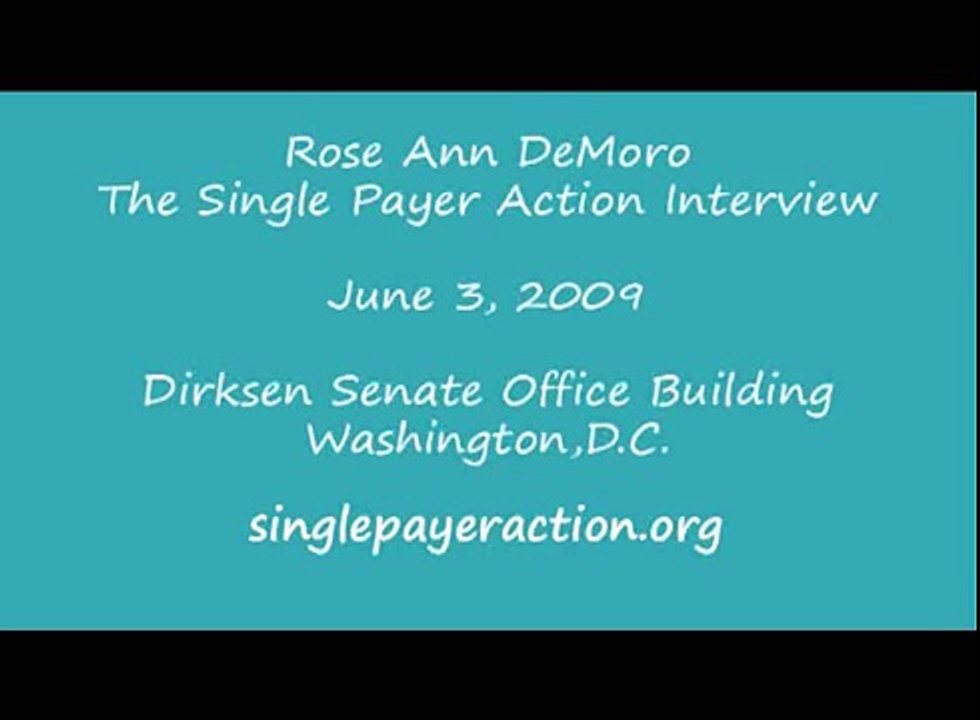 Rose Ann DeMoro Interview