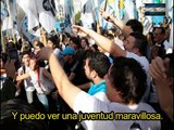 Perón da la bienvenida a Argentinos Juniors - La Cámpora, Irreversible