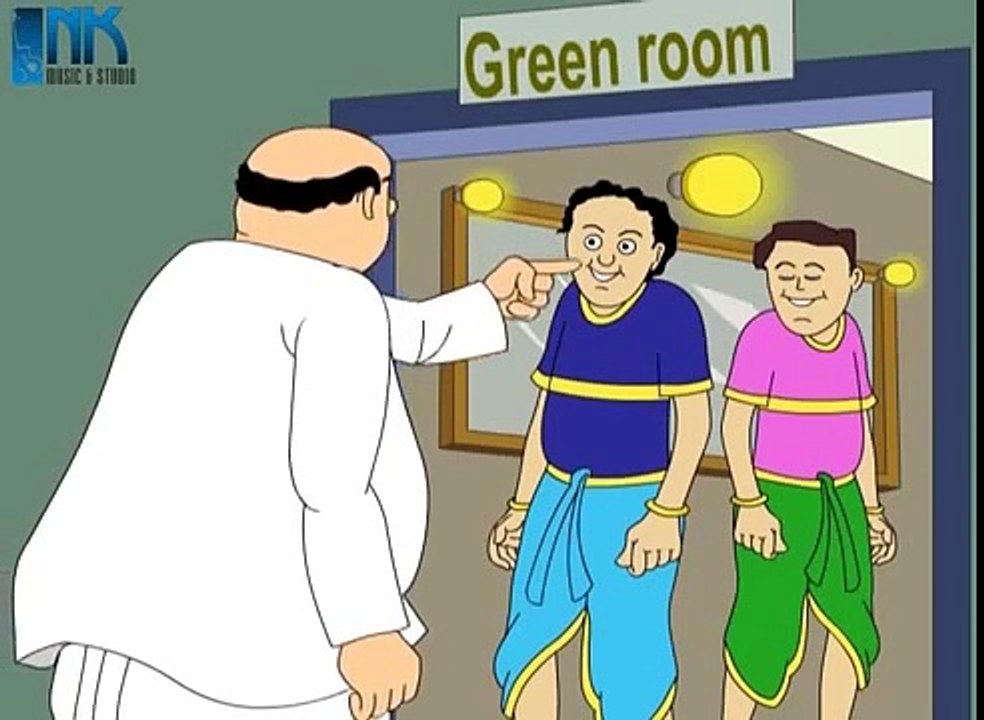Gada Judhho | Nonte Fonte | Comedy Animation | Bangla Comedy Cartoon
