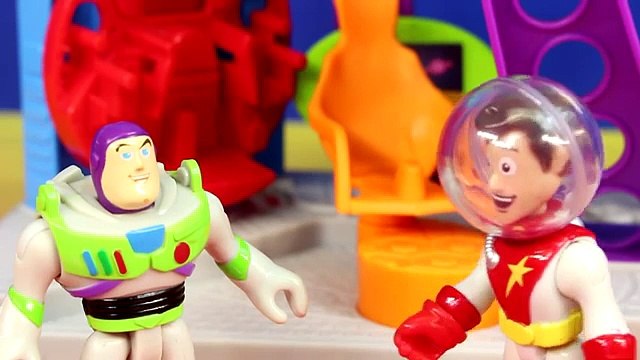 Imaginext Disney Pixar Toy Story Woody Spaceship Walking Rex Army Soldiers Buzz Lightyear