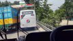 Thrilling Bus Driving in Bangladesh. Sakura vs Sakura Paribahan (AC)- On a move. Engine: Hino AK 1J+