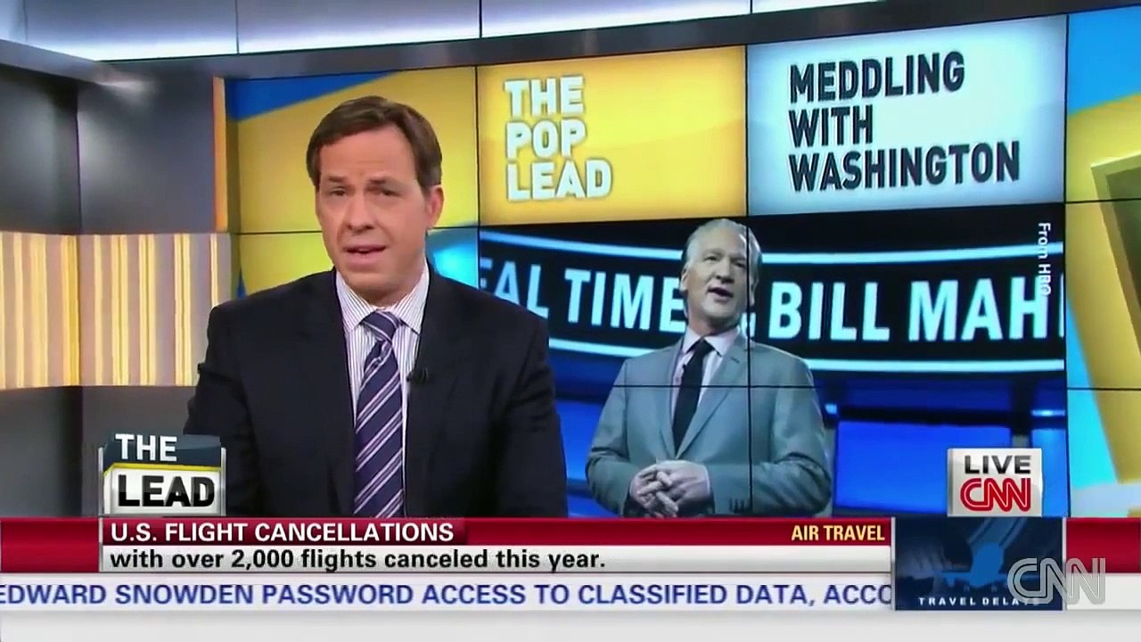 NEWS -CNN Maher politics in 'meddling' LATEST Bill