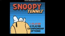 Giochi sconosciuti - Snoopy Tennis per GBC