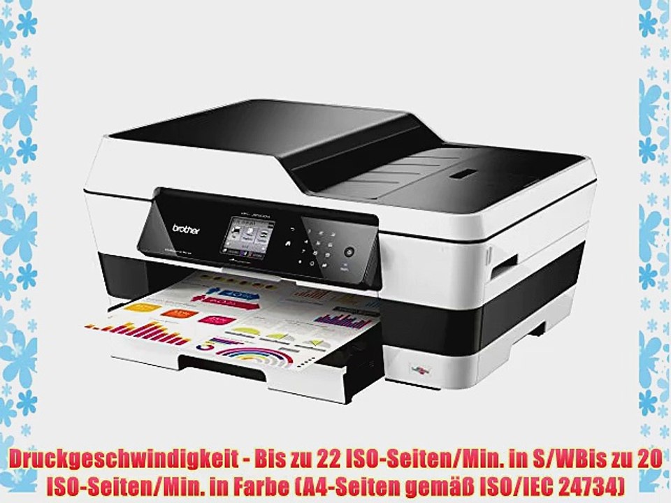 Brother MFC-J6520DW Multifunktionsger?t (Scanner Kopierer Drucker Fax 6000 x 1200 dpi USB 2.0)