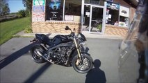 Triumph Speed Triple 1050 Ride along at top speed