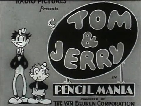 Tom And Jerry - Pencil Mania (1932)