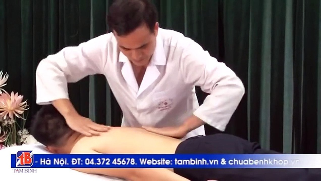 Hướng dẫn xoa bóp bấm huyệt chữa bệnh đau lưng và thoái hoá cột sống thắt lưng