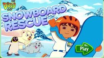 Go Diego Go! - Diego's Snowboard Rescue 3D! - New Full Game English - Dora Friend The Expl