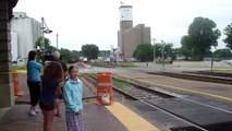 Amtrak Empire Builder in Red Wing MN