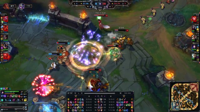 SKT T1 Faker - Ahri vs Twisted Fate - CJ Entus Bdd, KR LOL SoloQ Highlights