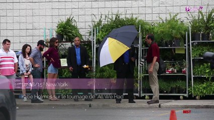 Exclu Vidéo : Katie Holmes : métamorphosée sur le tournage de "All We Had" !