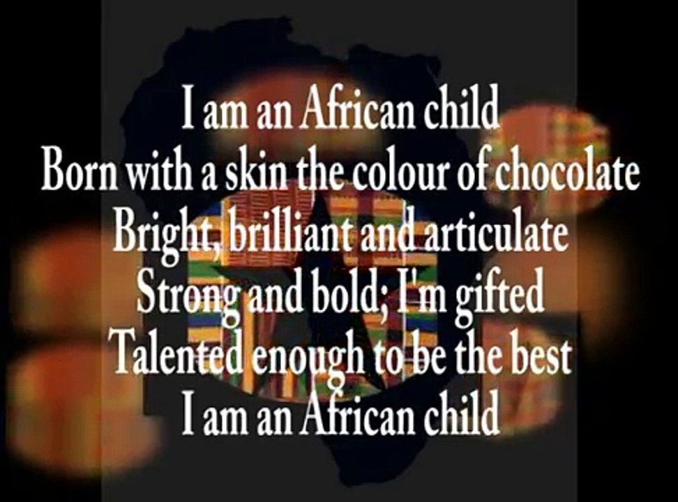 The African child poem