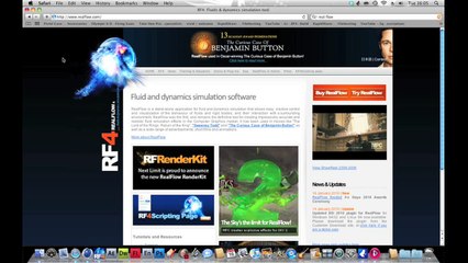 C4D and Realflow Tutorial Part 1