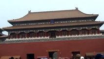 Outside The Forbidden City in Beijing, China