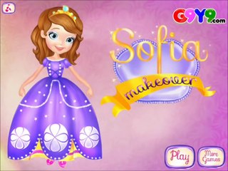 Скачать видео: Disney Princess Sofia Makeover Video Play-Girls Games Online-Dress Up Games