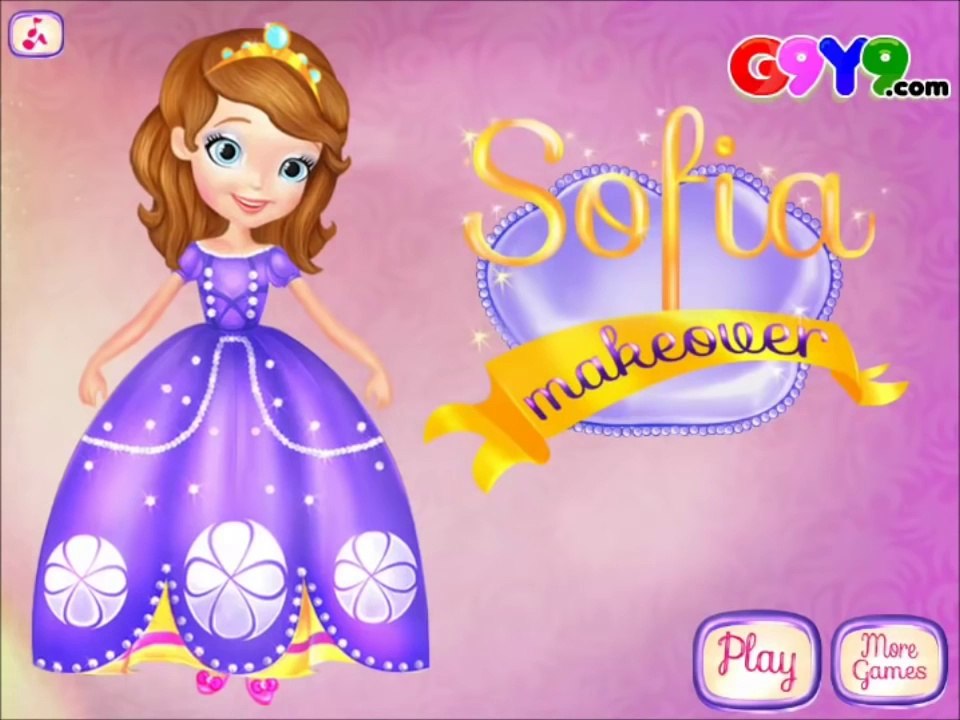 Disney Princess Sofia Makeover Video Play-Girls Games Online-Dress Up Games