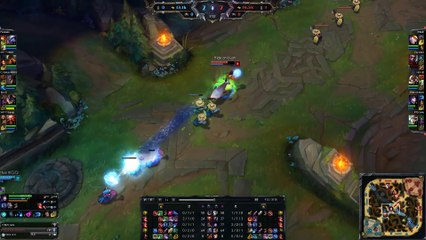 SKT T1 Faker - Ahri vs Twisted Fate - CJ Entus Bdd, KR LOL Challenger 1154LP