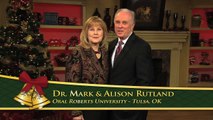 ORU President Dr. Mark & Alison Rutland have a Christmas gift for you, our Facebook friends!