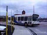 Oakville Transit arrivals and departures @the Oakville GO Station - December 24, 2003