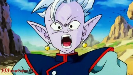 Gohan attacks majin buu