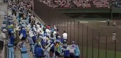 Entertaining Japanese Baseball Player