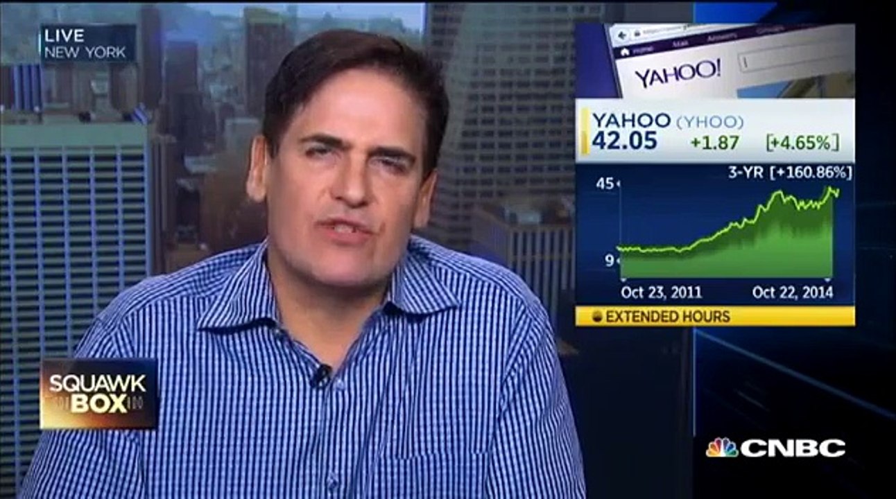 Mark Cuban Won't Touch Yahoo Stock | CNBC