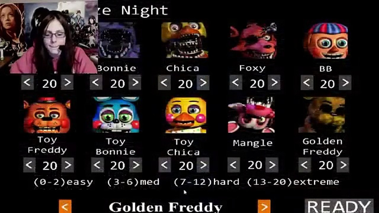 10 20 GOLDEN FREDDY MODE!! FNAF 2 Night 7 Five Nights At Freddy's 2 (Garry's Mod) VenturianTale