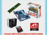 One PC Aufr?st-PC | AMD FX-Series Bulldozer FX-8350 8x 4.00GHz | montiertes Aufr?stset | Mainboard: