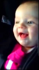 funny baby laughing  So Cute!!
