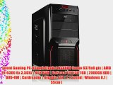 Silent Gaming PC-Komplettpaket AGANDO fuego 6375x6 gtx | AMD FX-6300 6x 3.5GHz | 8GB RAM |