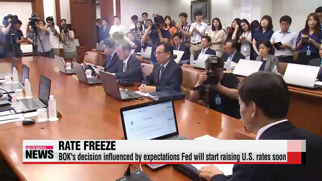 Korea's central bank holds key rate steady at 1.5%