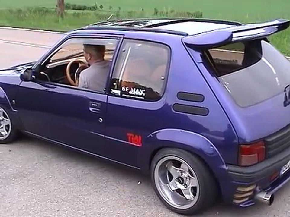 205 GTi Turbo Engine of 405T16
