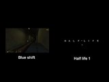 Half life and blue shift time paradox/deja vu