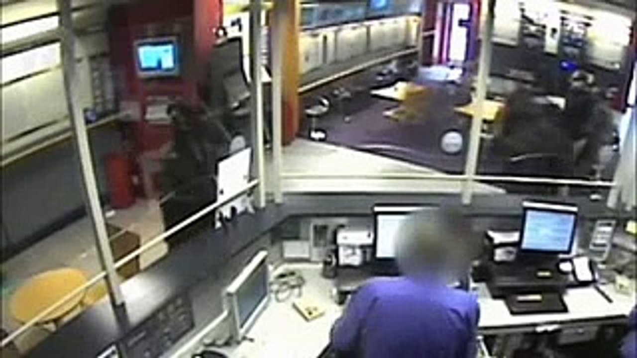 Bank Robbery Caught on Tape LIVE Armed Robbery CCTV Footage - bank Robbery Attorney
